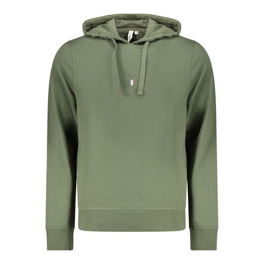 Accademia Militare Verde Cotton Men Hoodie - Confort et Style