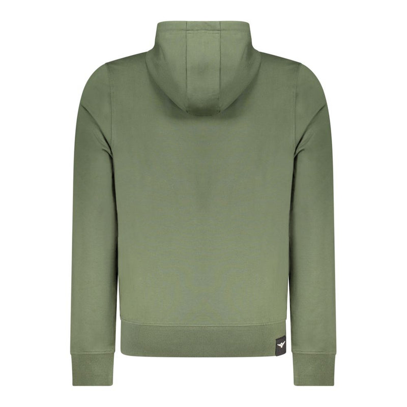 Accademia Militare Verde Cotton Men Hoodie - Urban Style Essential
