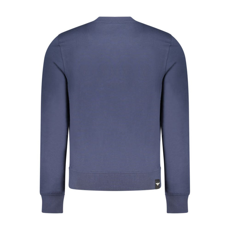 Accademia Militare Blue Cotton Men's Sweatshirt - Comfort & Style