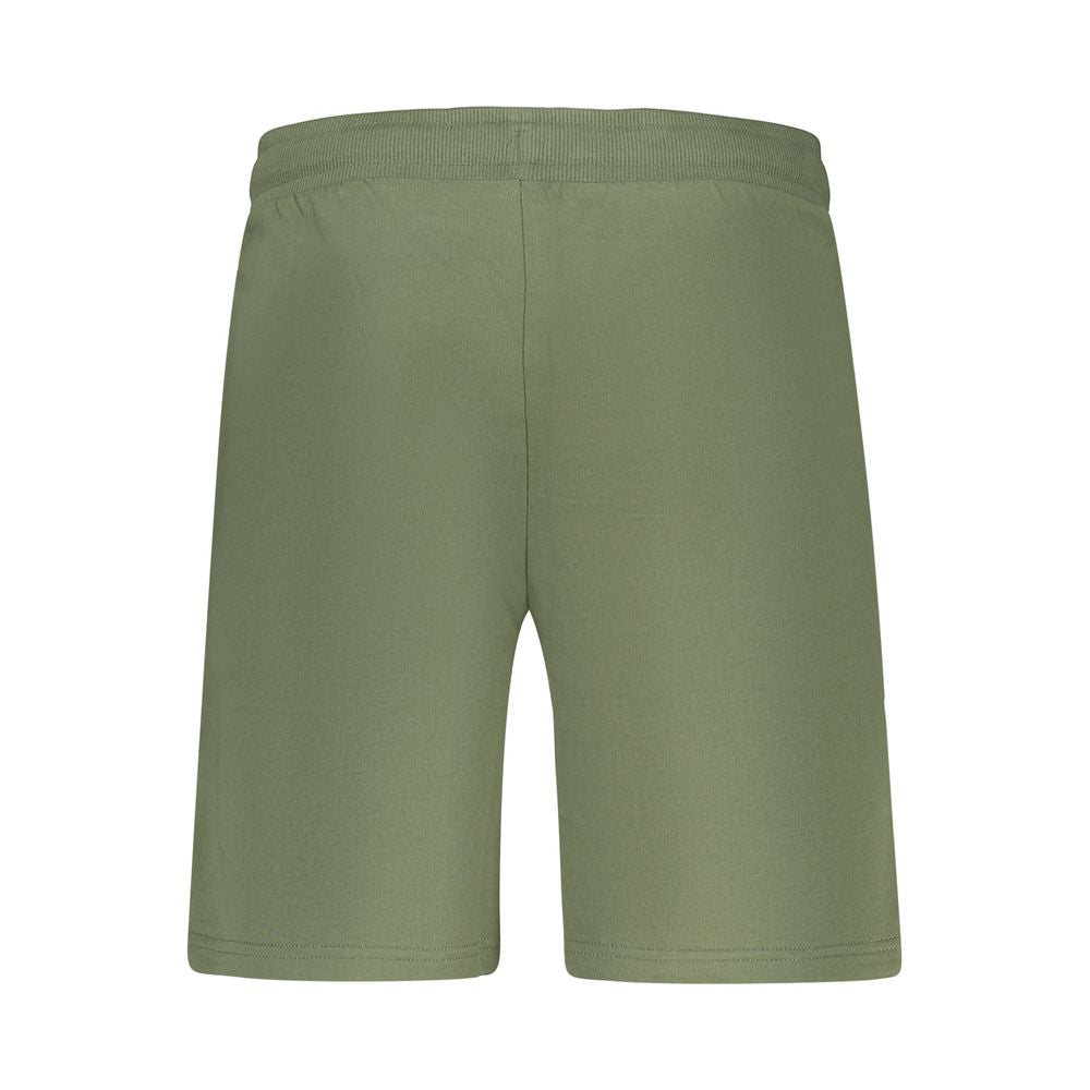 Accademia Militare Verde Cotton Men's Sports Shorts - Comfort & Style