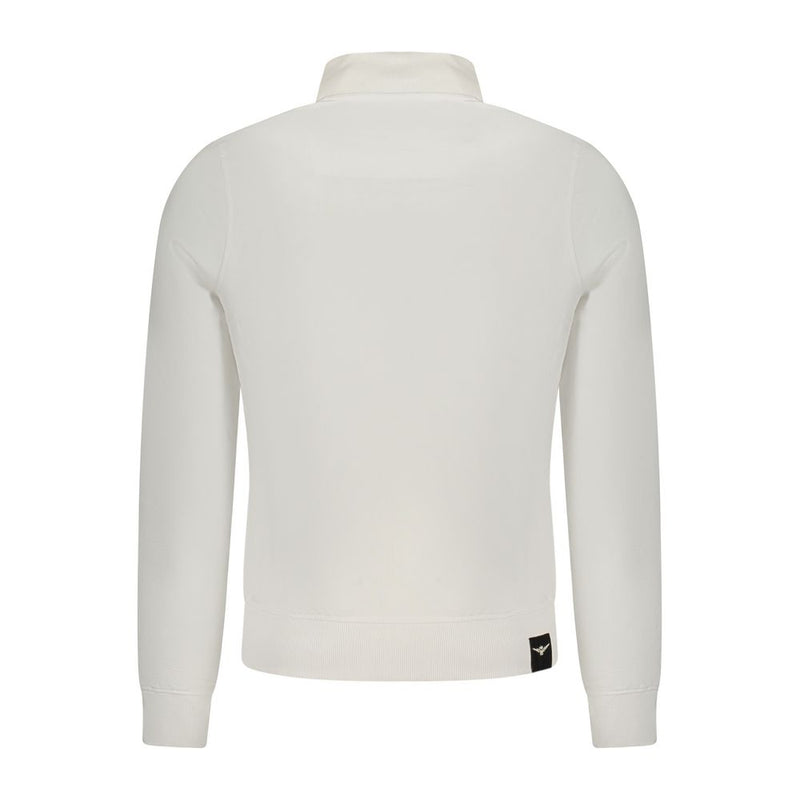 Accademia Militare Blue Cotton Men's Sweatshirt - Stylish Comfort