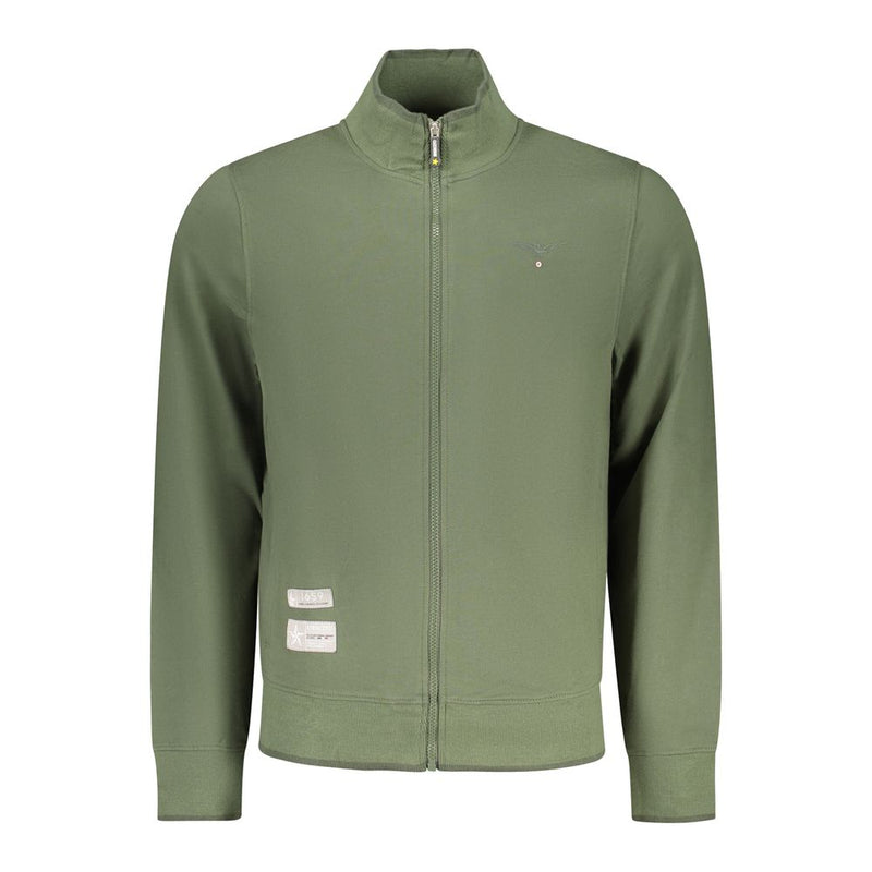 Accademia Militare Verde Cotton Men Sweatshirt - Stylish & Functional