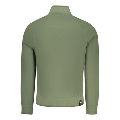 Accademia Militare Sweatshirt Vert en Coton pour Hommes
