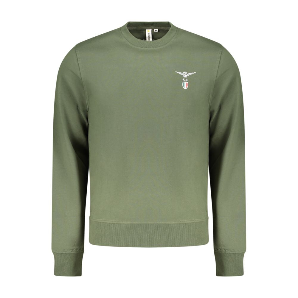 Accademia Militare Black Cotton Men's Sweatshirt - Stylish Comfort