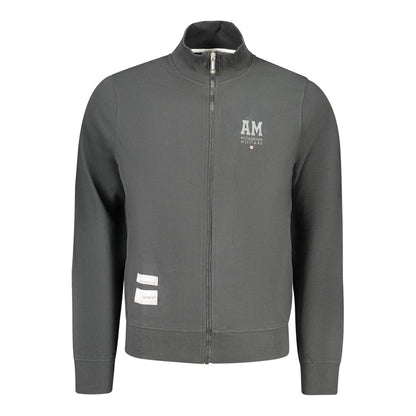 Accademia Militare Black Cotton Sweatshirt for Men