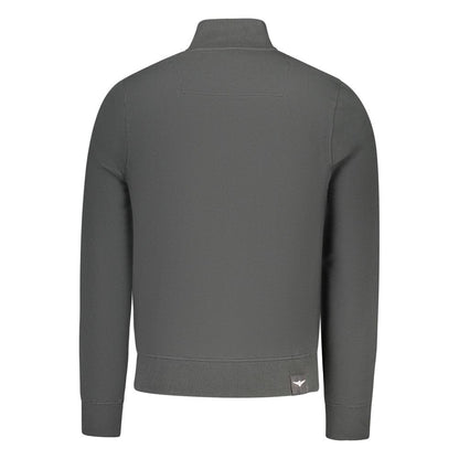 Accademia Militare Black Cotton Sweatshirt for Men