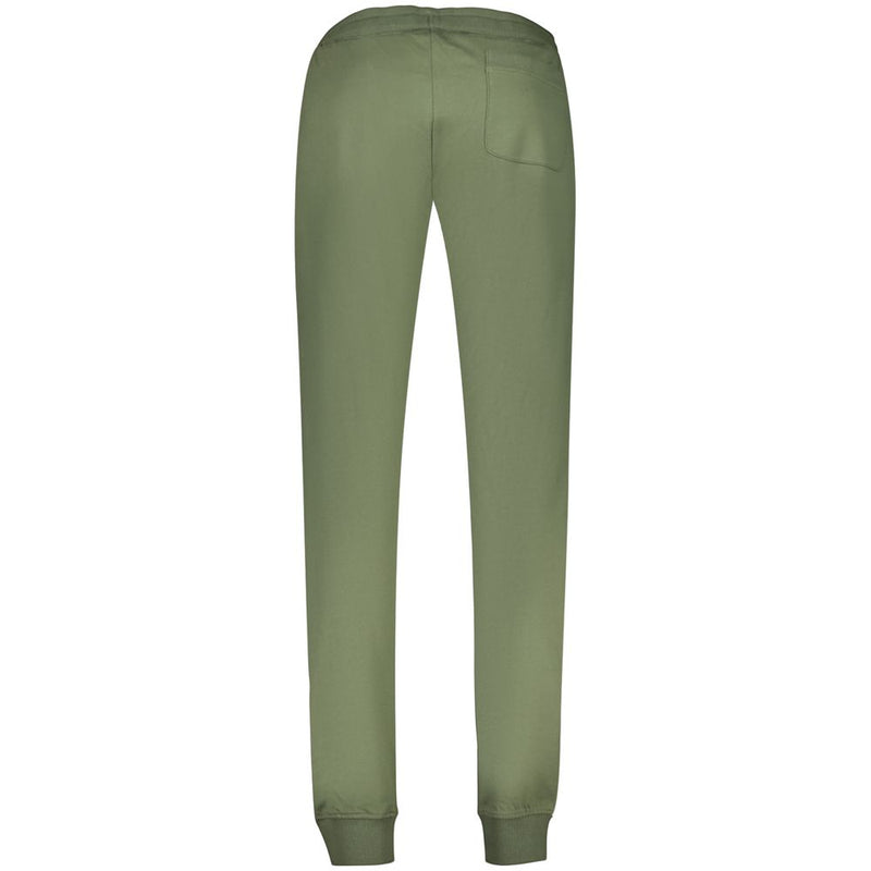 Accademia Militare Men's Green Cotton Trousers - Comfortable Sportswear