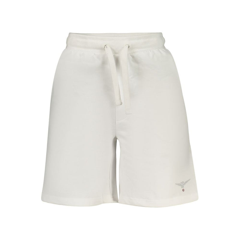 Accademia Militare White Cotton Men's Sweatpants - Stylish Comfort