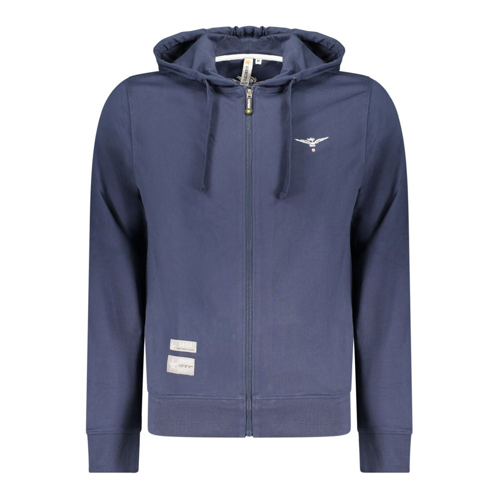 Accademia Militare Black Cotton Men Sweatshirt - Stylish Comfort