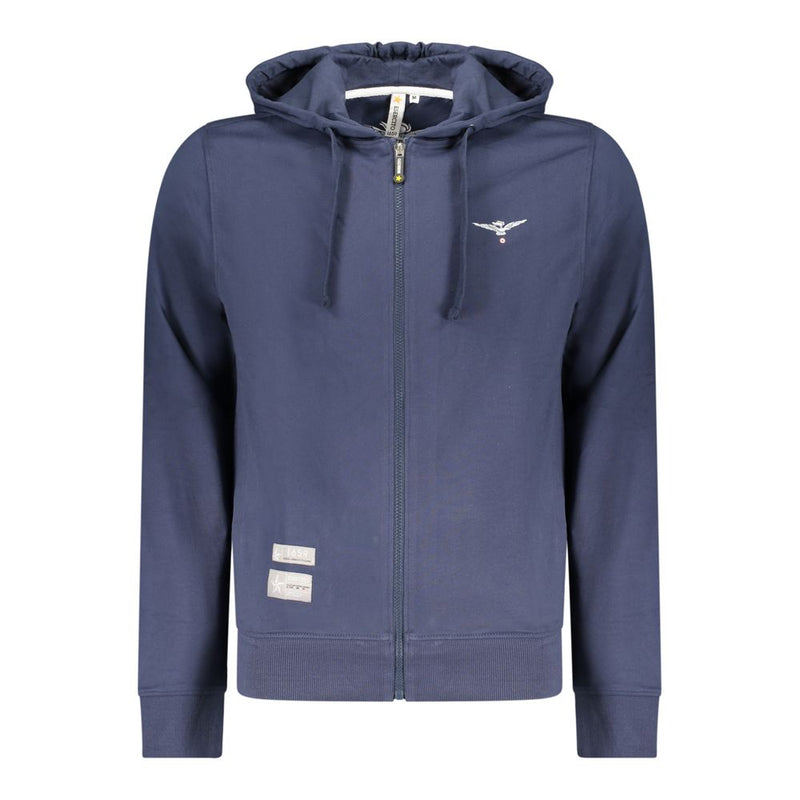 Accademia Militare Sweatshirt en Coton Noir pour Hommes - Élégance Confortable