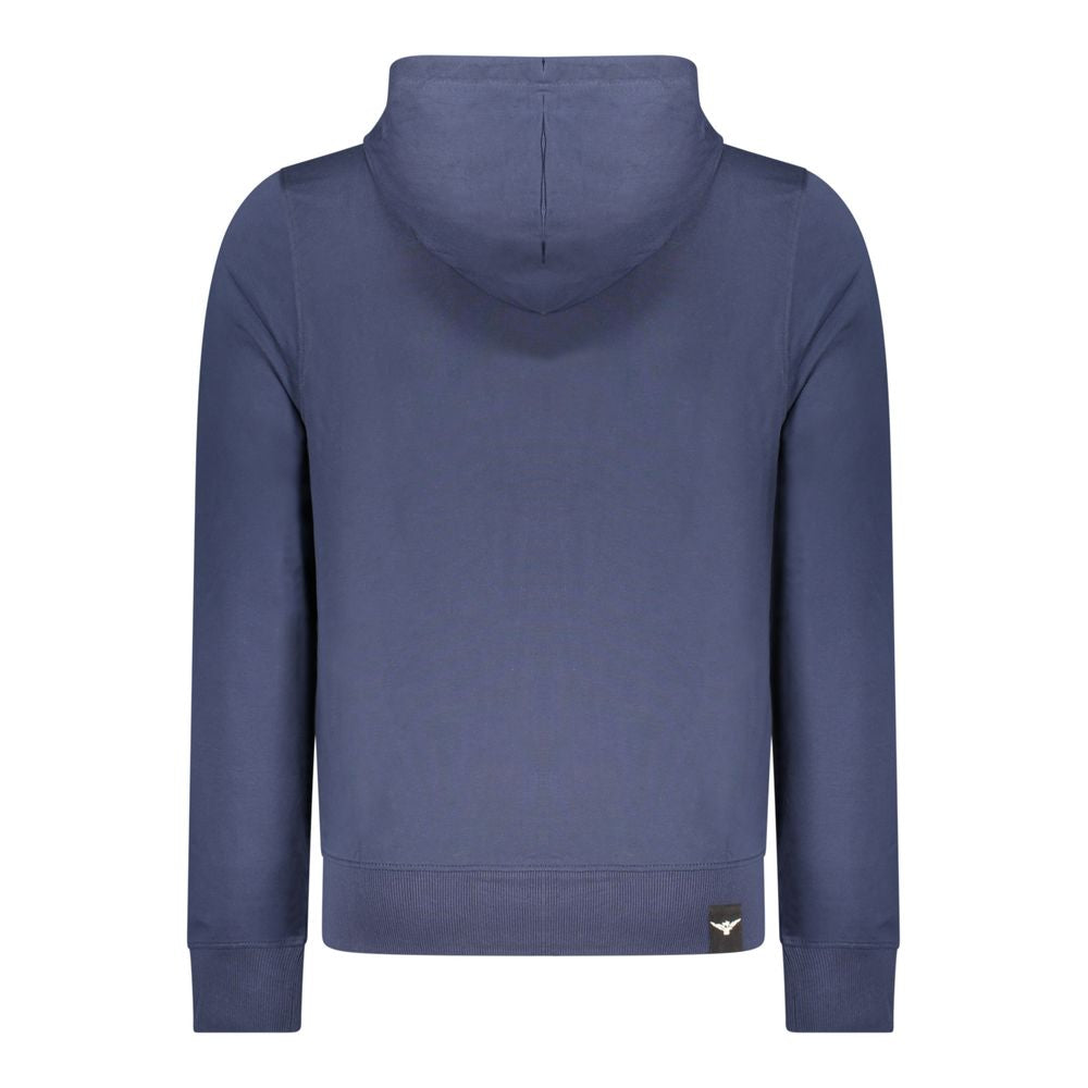 Accademia Militare Black Cotton Men Sweatshirt - Stylish Comfort