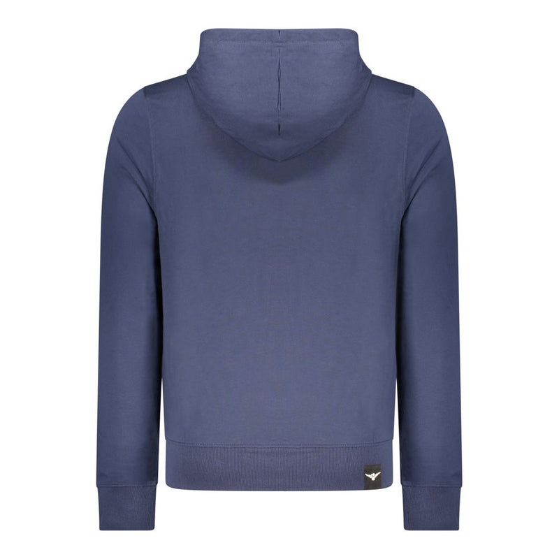 Accademia Militare Sweatshirt en Coton Noir pour Hommes - Élégance Confortable