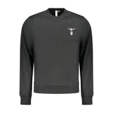 Accademia Militare Black Cotton Men's Sweatshirt - Stylish Comfort