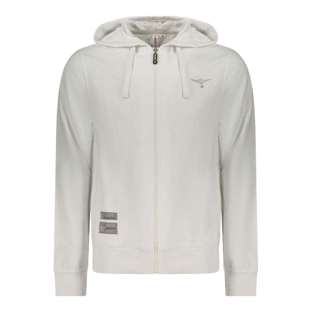 Accademia Militare Bianco Cotton Men's Hoodie - Confort Stylé