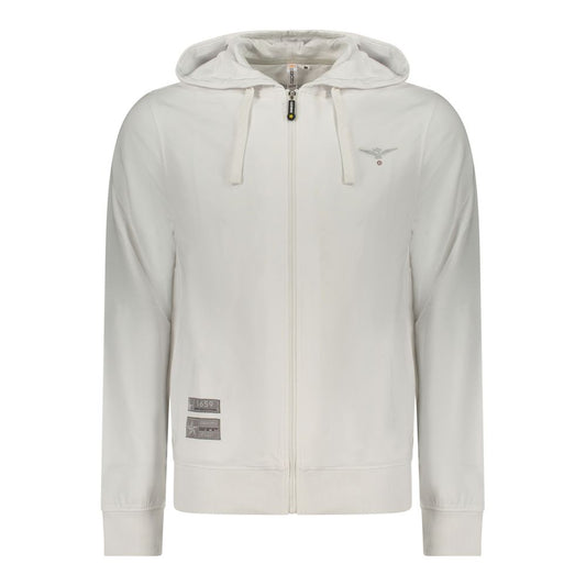 Accademia Militare Bianco Cotton Men's Hoodie - Confort et Style