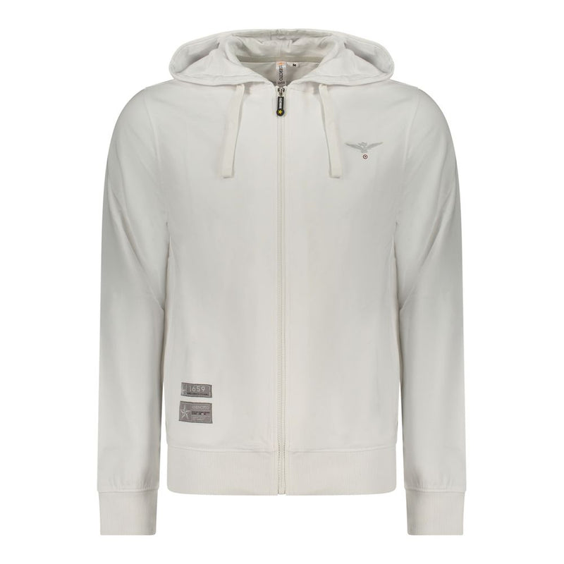 Accademia Militare Bianco Cotton Men's Hoodie - Confort Stylé