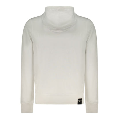 Accademia Militare Witte Katoenen Hoodie voor Heren