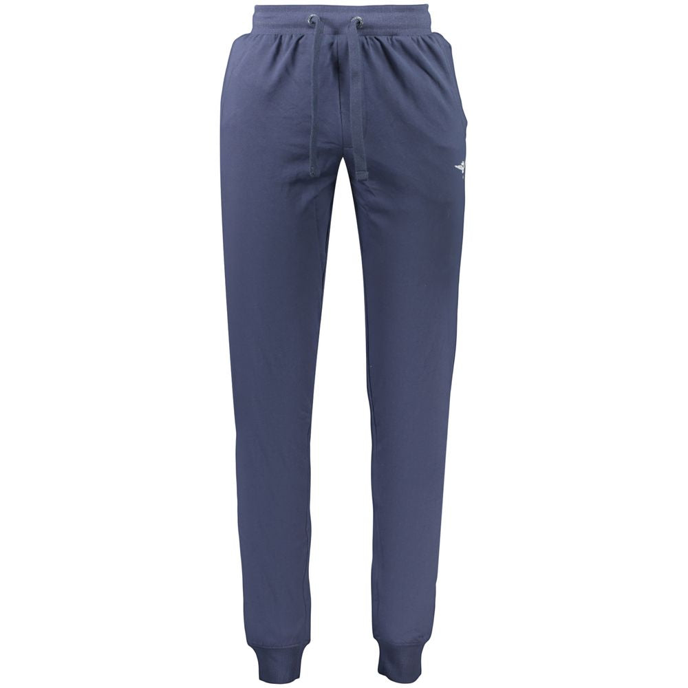 Accademia Militare Blue Cotton Men Sports Trouser - Comfort & Style