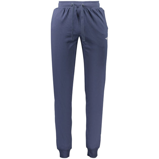Accademia Militare Blue Cotton Sports Trouser for Men
