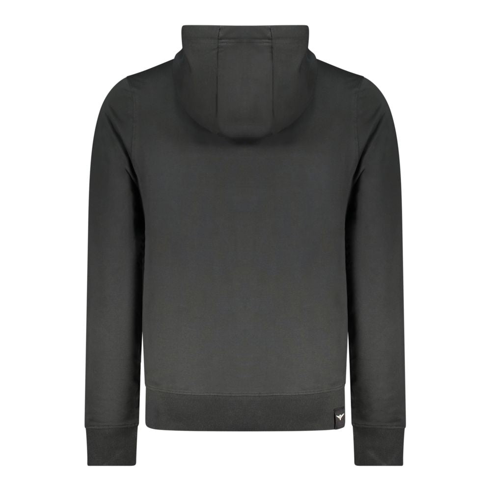 Accademia Militare Blue Cotton Men's Hoodie - Stylish Comfort