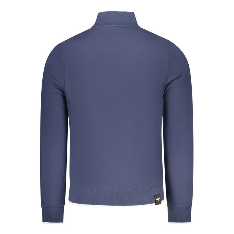 Accademia Militare Blue Cotton Sweatshirt for Men - Stylish Comfort