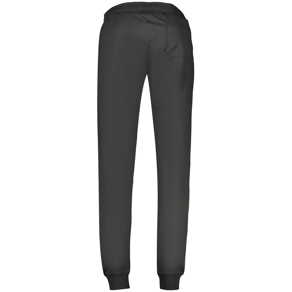 Accademia Militare Black Cotton Men's Sweatpants - Stylish Comfort