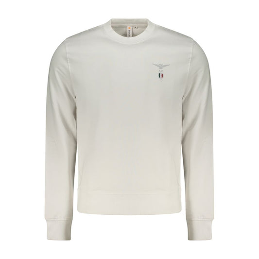 Accademia Militare Bianco Cotton Men's Sweatshirt - Style & Comfort