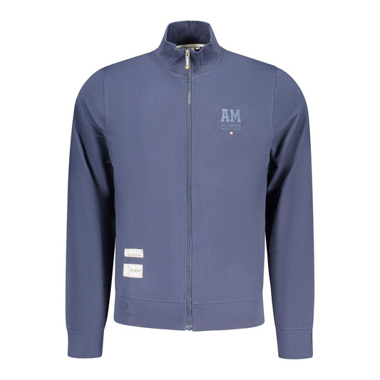 Accademia Militare Blue Cotton Sweatshirt for Men - Stylish Comfort