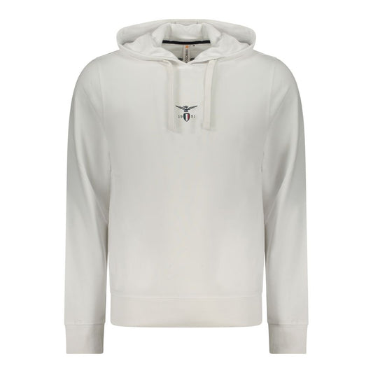 Accademia Militare Sweatshirt en Coton Blanc pour Homme - Confort Stylé