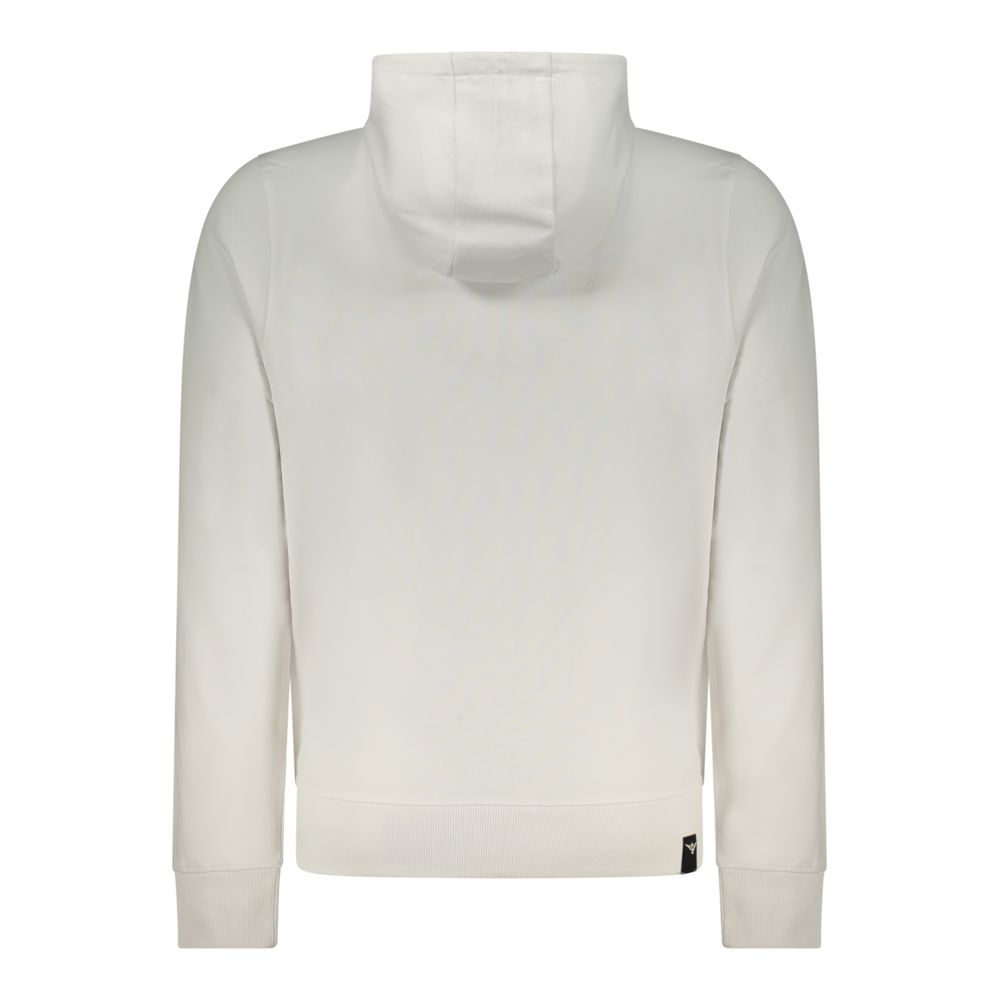 Accademia Militare White Cotton Men's Sweatshirt - Stylish Comfort