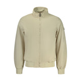 U.S. Grand Beige Polyester Men's Jacket - Stylish & Versatile