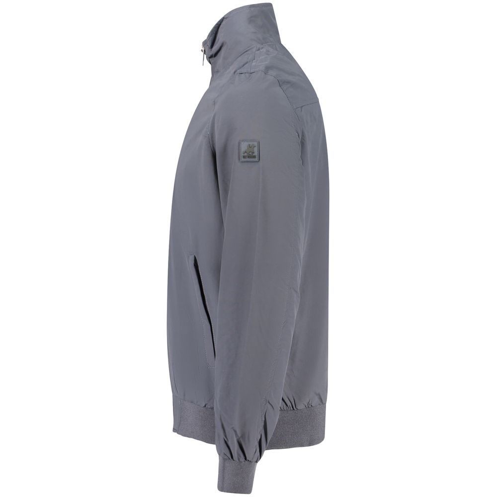 U.S. Grand Blu Polyester Men Jacket