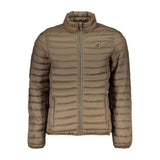 U.S. Grand Brown Polyester Men's Jacket - Stylish & Functional