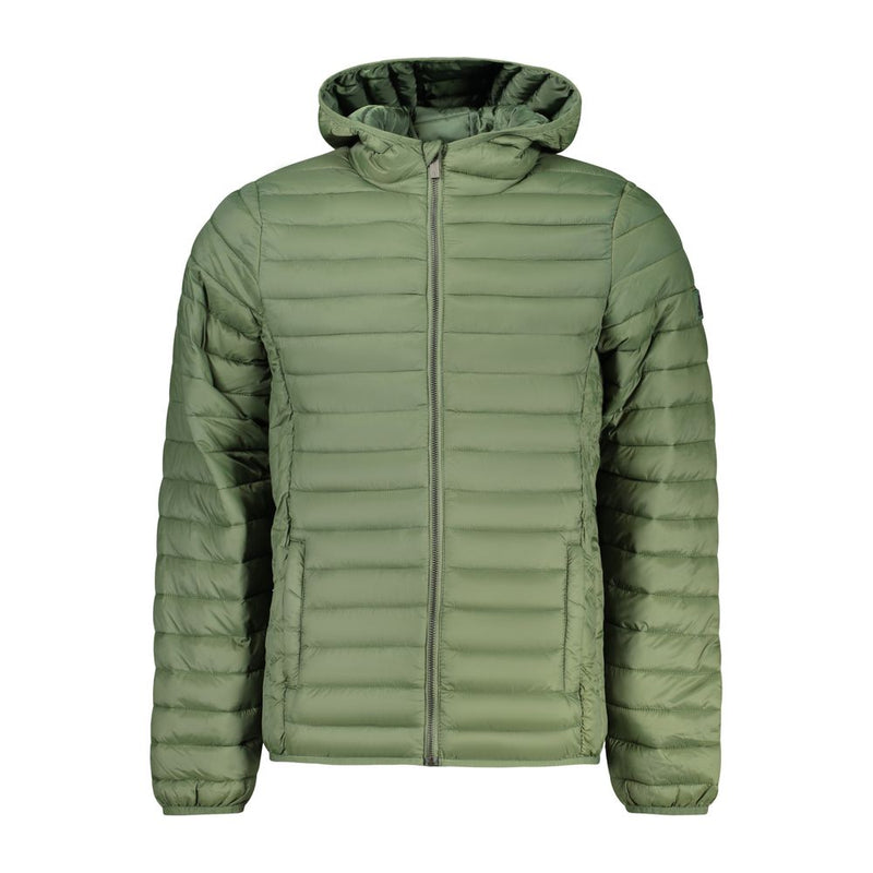 U.S. Grand Green Polyester Shell Jacket for Men