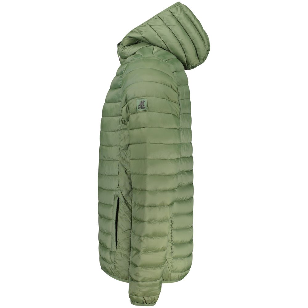 U.S. Grand Green Polyester Shell Jacket for Men