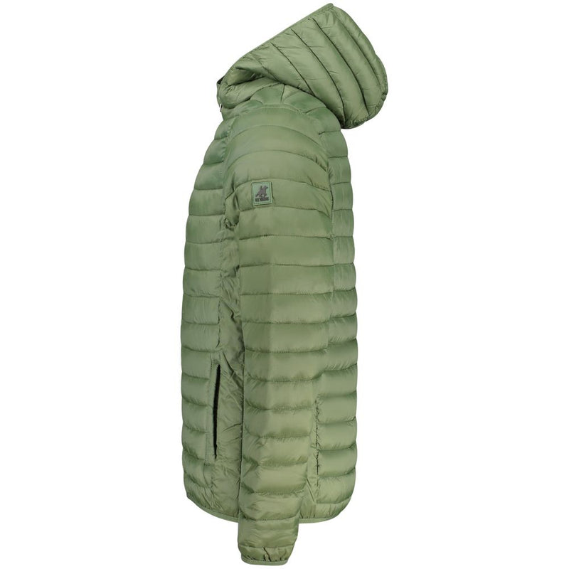 U.S. Grand Green Polyester Shell Jacket for Men