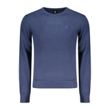 U.S. Grand Blu Cotton Men Sweater - Sophisticated Casual Wear