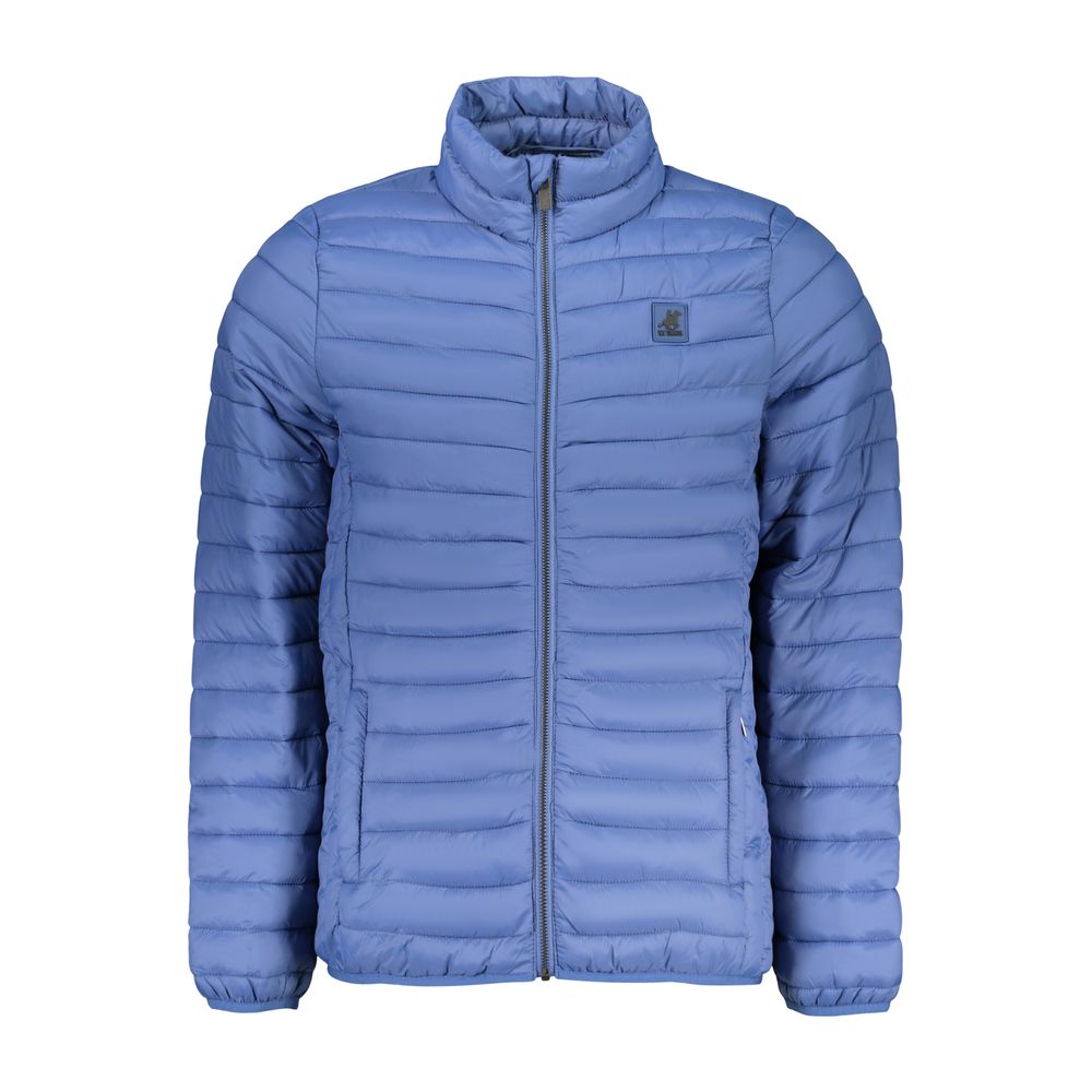 U.S. Grand Blue Polyester Shell Jacket for Men