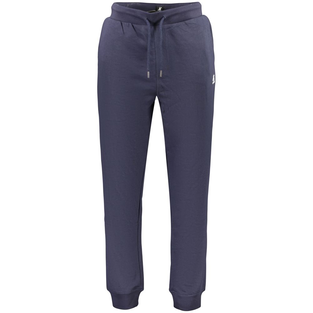 U.S. Grand Blue Cotton Men's Trousers - Stylish Sportswear