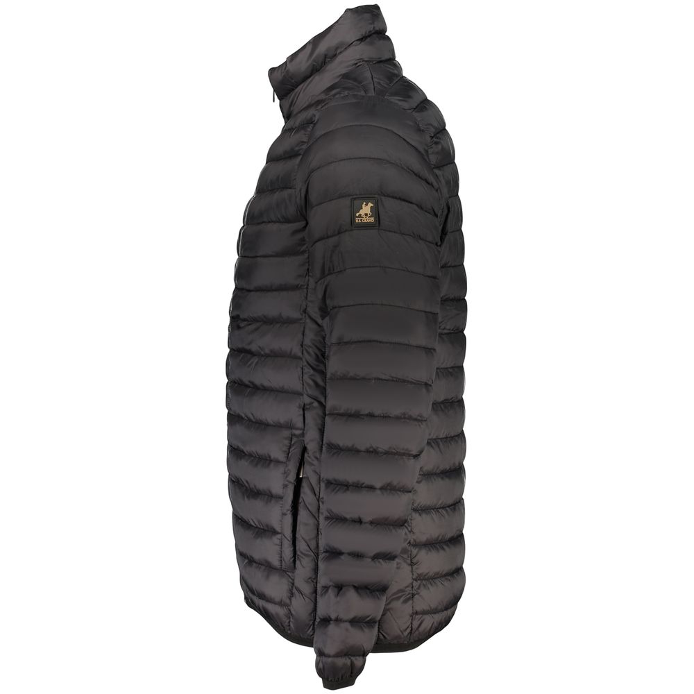 U.S. Grand Black Polyamide Men's Jacket - Stylish & Functional