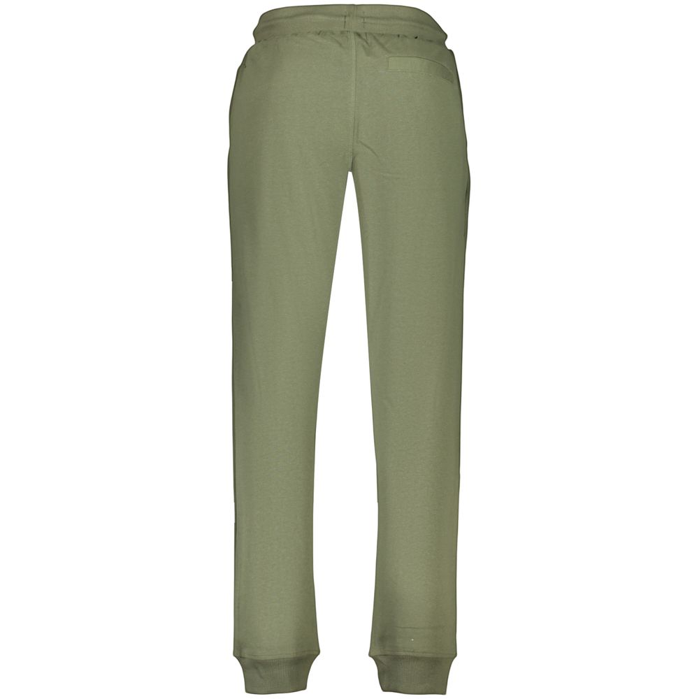 U.S. Grand Green Cotton Menswear Trouser - Stylish Comfort