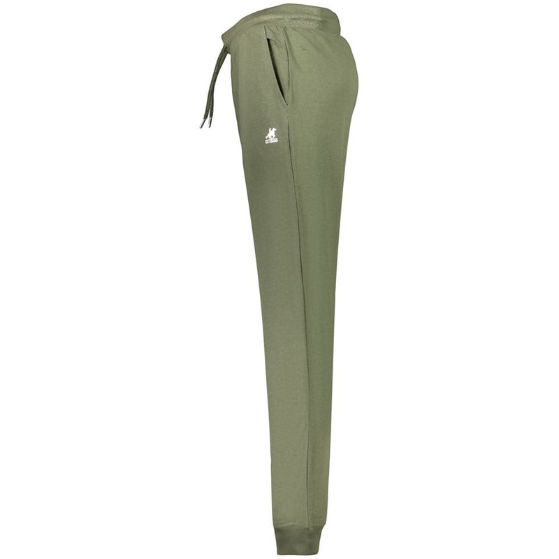 U.S. Grand Green Cotton Menswear Trouser - Stylish Comfort
