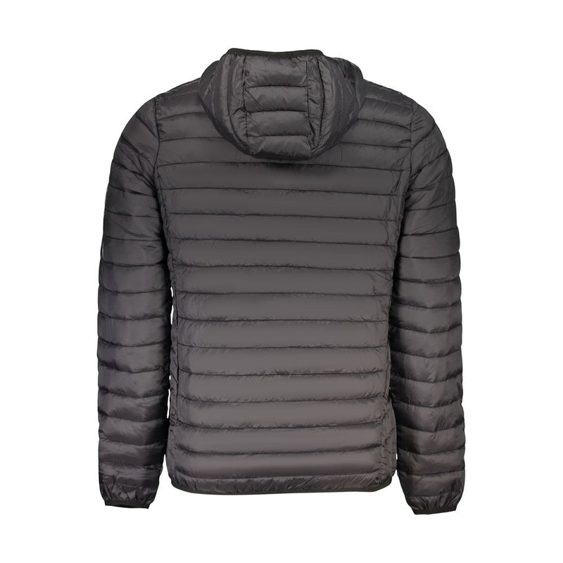 U.S. Grand Black Polyester Men's Jacket - Stylish & Functional