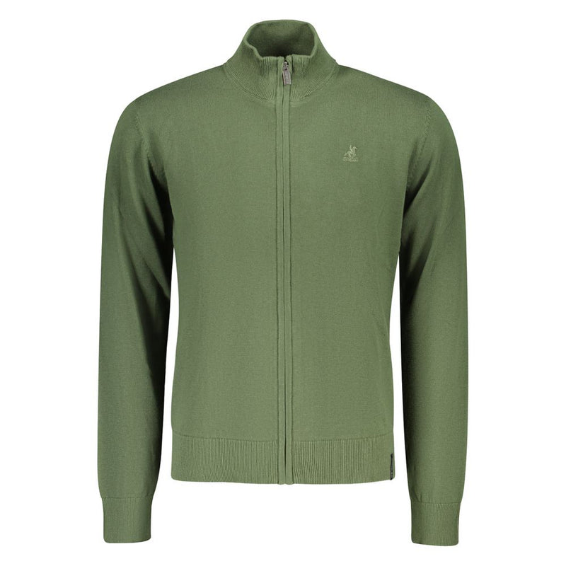 U.S. Grand Cardigan en Coton Vert pour Hommes