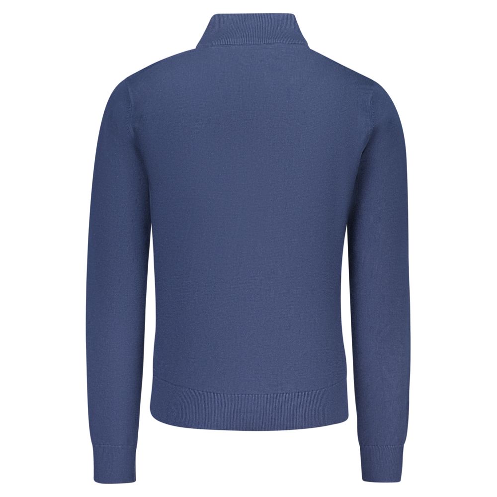 U.S. Grand Blue Cotton Men's Sweater - Stylish & Comfortable