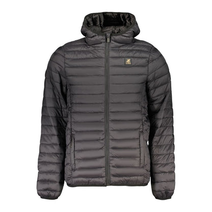 U.S. Grand Black Polyester Men's Jacket