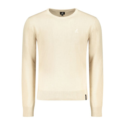 U.S. Grand Beige Cotton Men Sweater