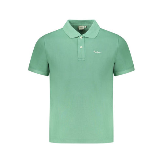 Pepe Jeans Verde Organic Cotton Polo Shirt pour Homme