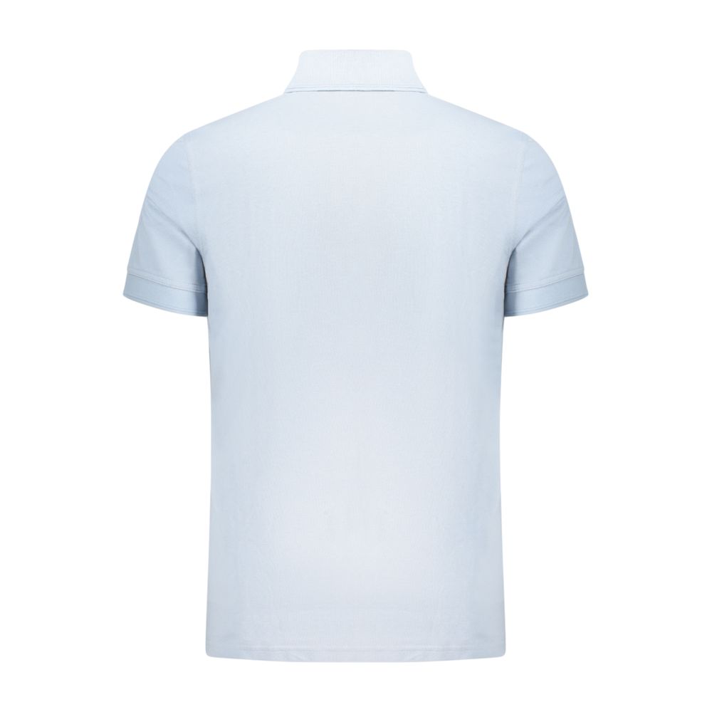 Polo en coton Azzurro Hugo Boss pour homme