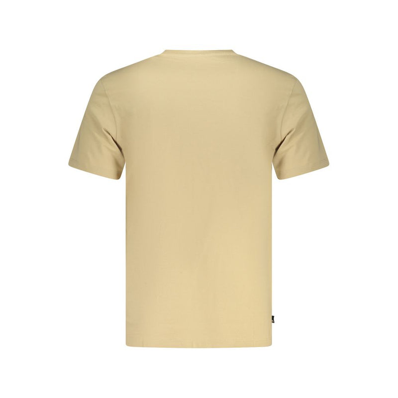 Timberland Beige Cotton Men’s Short-Sleeve T-Shirt
